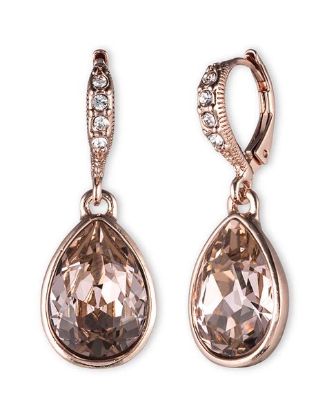 givenchy ring jewelry|Givenchy drop earrings.